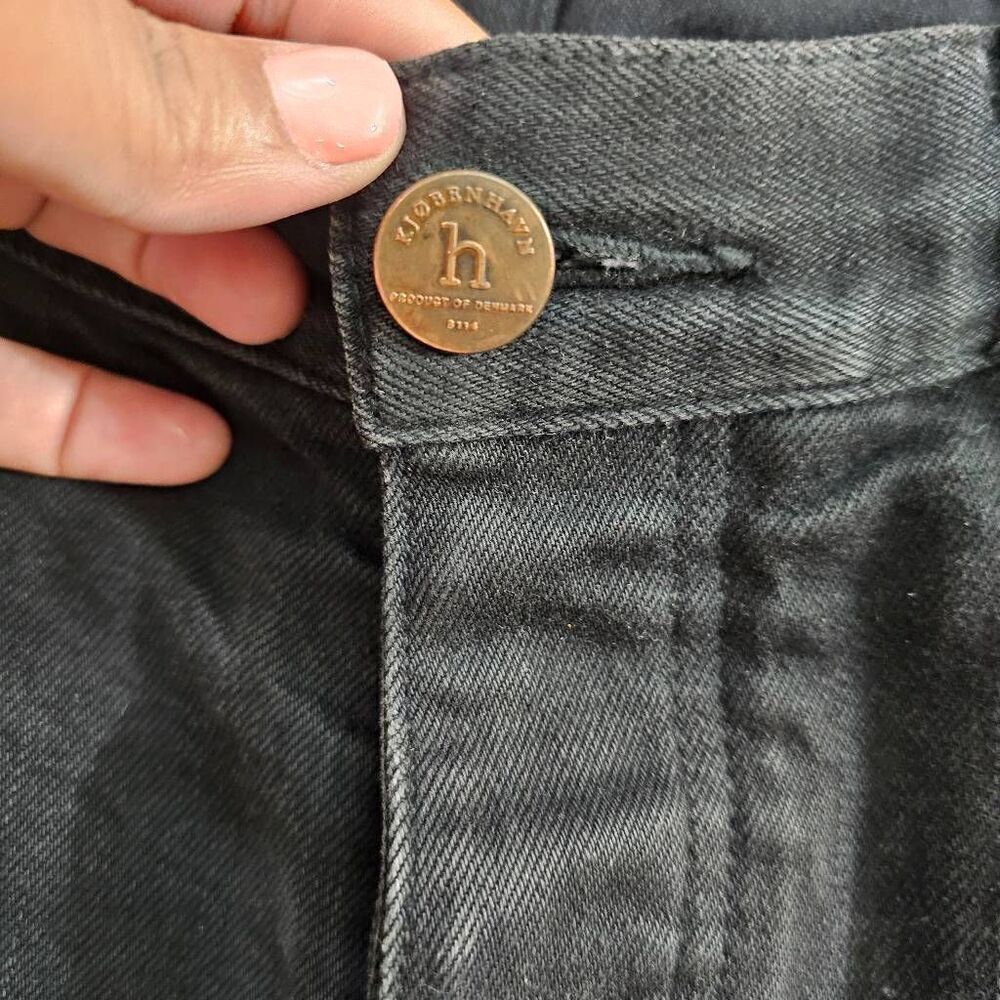 Han Kjobenhavn Mens Selvage Denim Jeans Black 30x31 - Picture 11 of 12